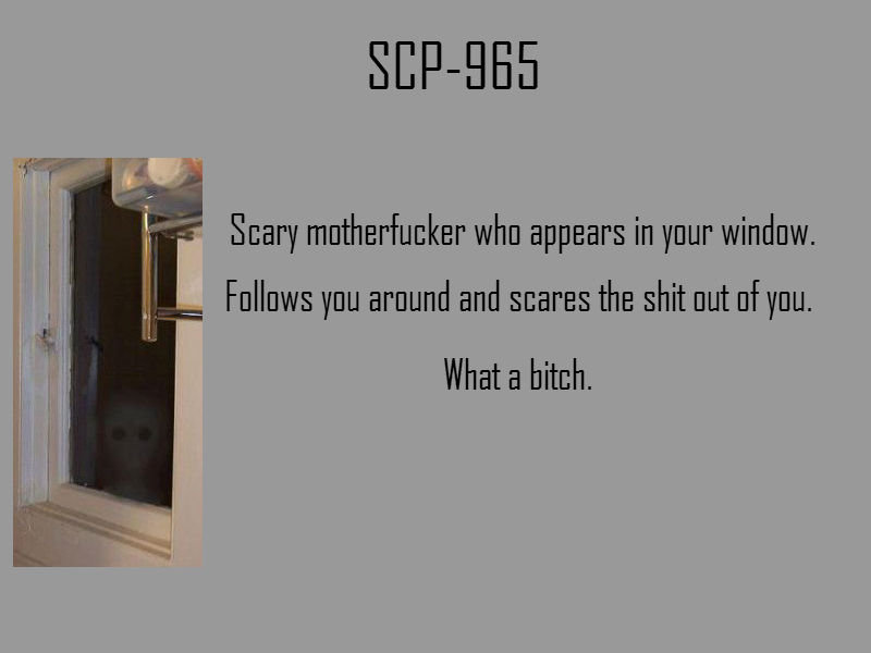 SCP-965 - SCP Foundation