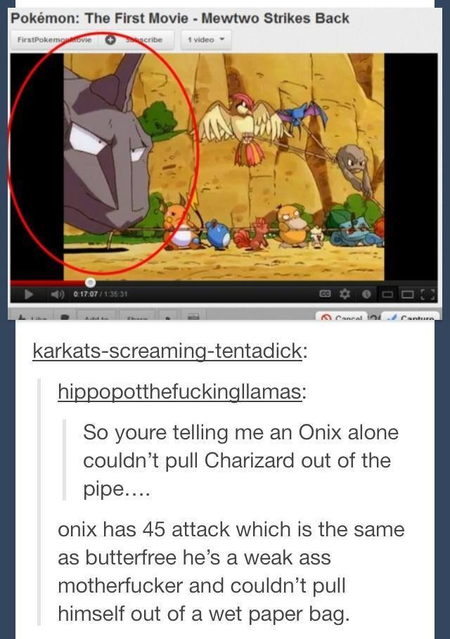 Onix is weak  Pokemon funny, Pokemon memes, Pokemon