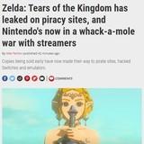 Zelda: Tears of the Kingdom has leaked on piracy sites, and Nintendo's now  in a whack-a-mole war with streamers